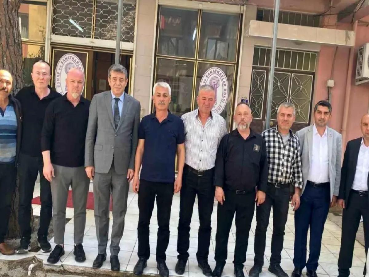Esnaf Odaları Başkanları Künkcü’ye Güven Oyu Verdi