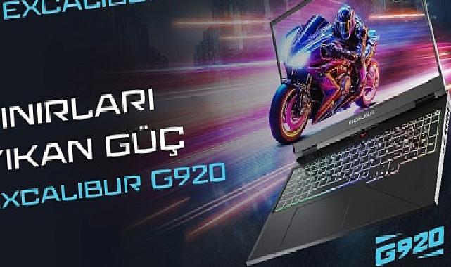 Excalibur G920 oyun dünyasına çağ atlatacak: Yapay zeka destekli üst düzey donanımıyla geliyor