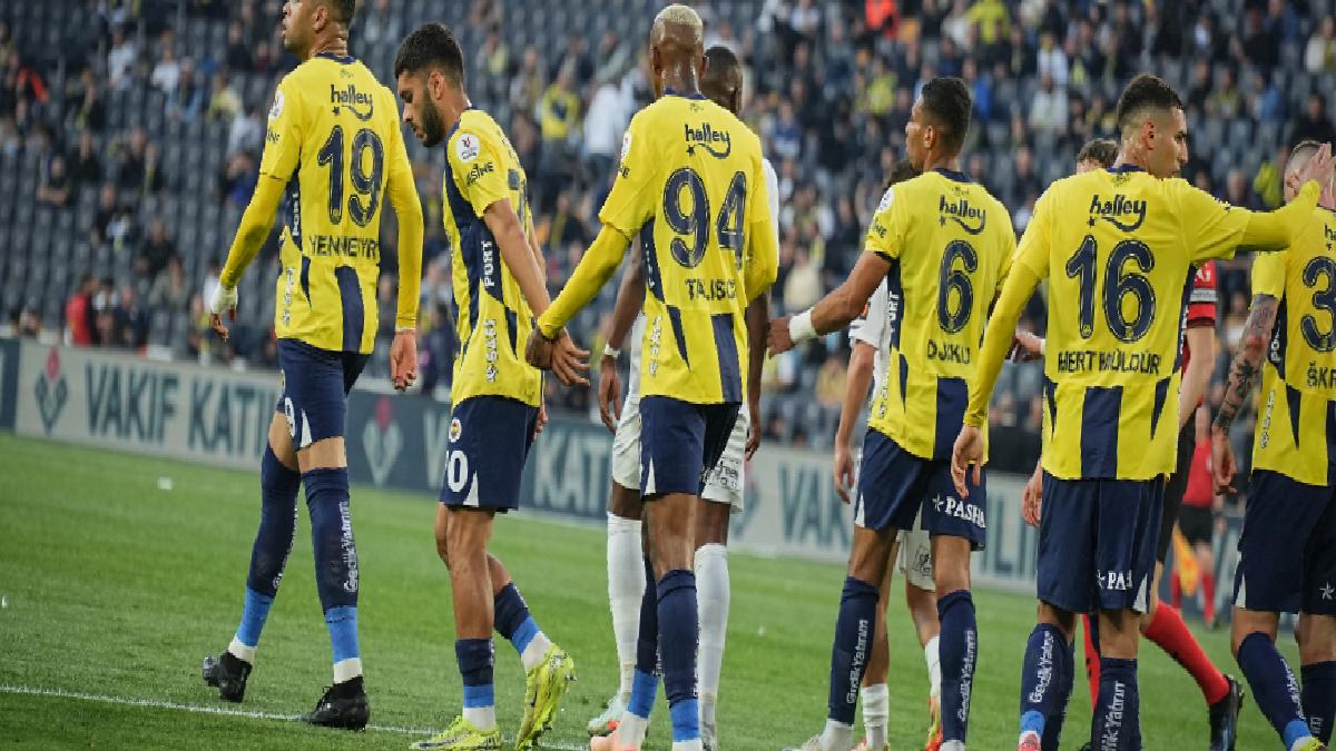 Fenerbahçe sahasında 2 maç sonra galip geldi