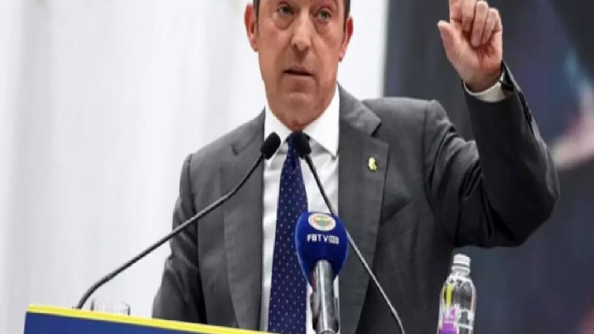 Fenerbahçe’de istifa çağrılarına Ali Koç’tan yanıt: Kongre yapılırsa aday olmam