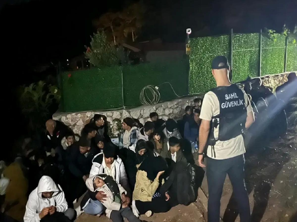 Fethiye’de 36 Düzensiz Göçmen Yakalandı