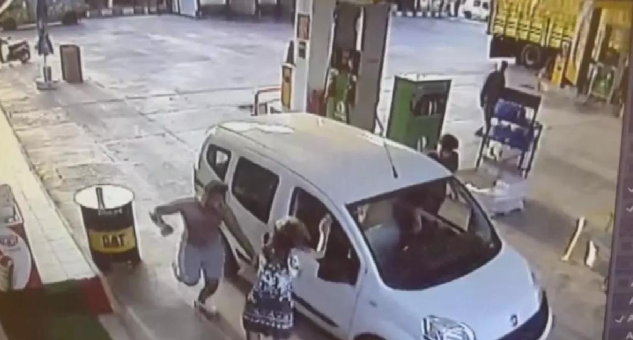 Fethiye’de Kadına Saldırı Güvenlik Kamerasında