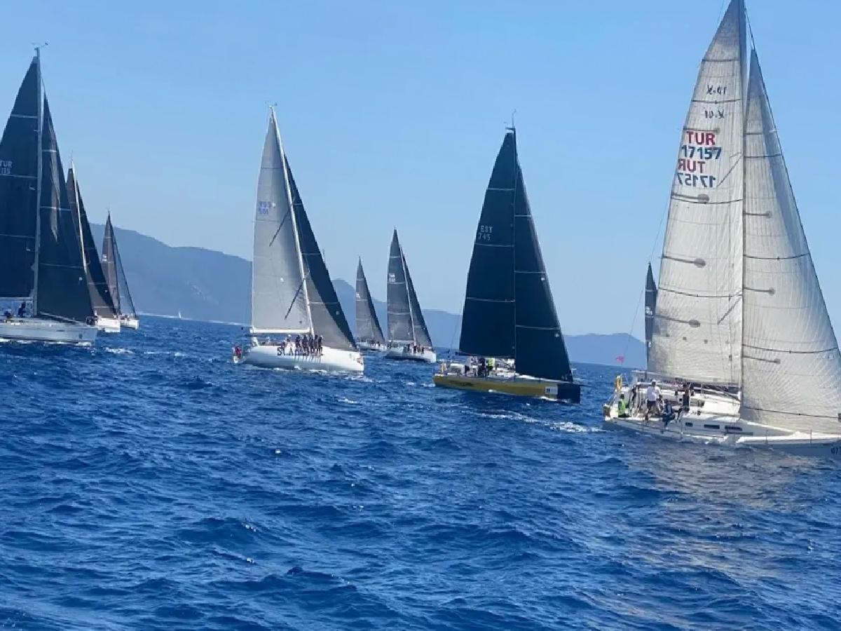 Fethiye’de Yelken Yarışları Sonlandı