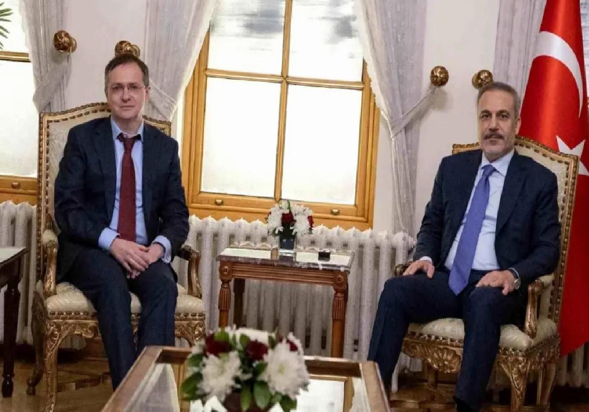 Fidan ve Rus Heyeti Görüşmesi