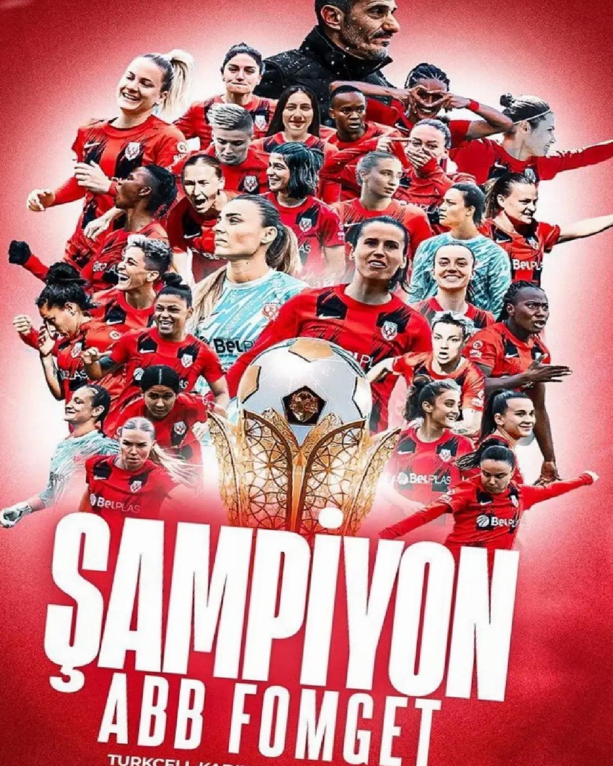 FOMGET Kadın Futbol Süper Ligi Şampiyonu