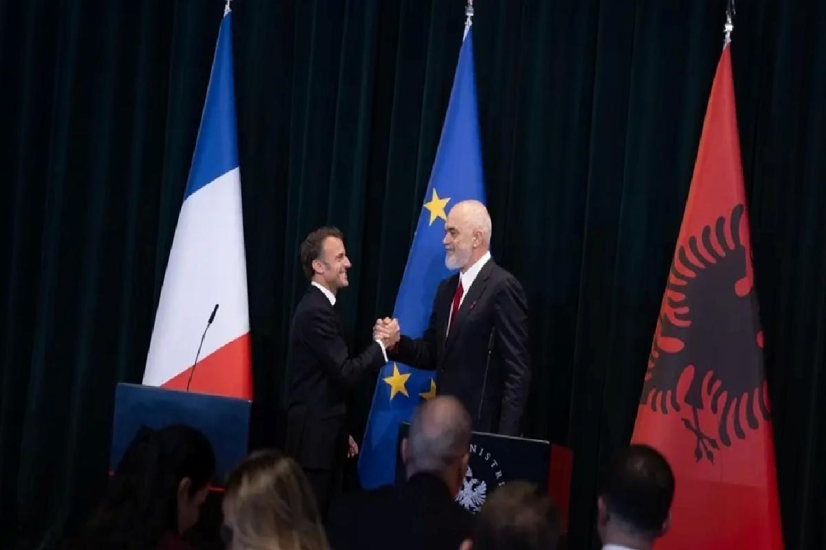 Fransa Cumhurbaşkanı Macron: “Arnavutluk’un yeri Avrupa Birliği’ndedir”