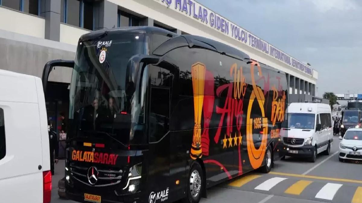 Galatasaray Trabzon’a Ulaştı