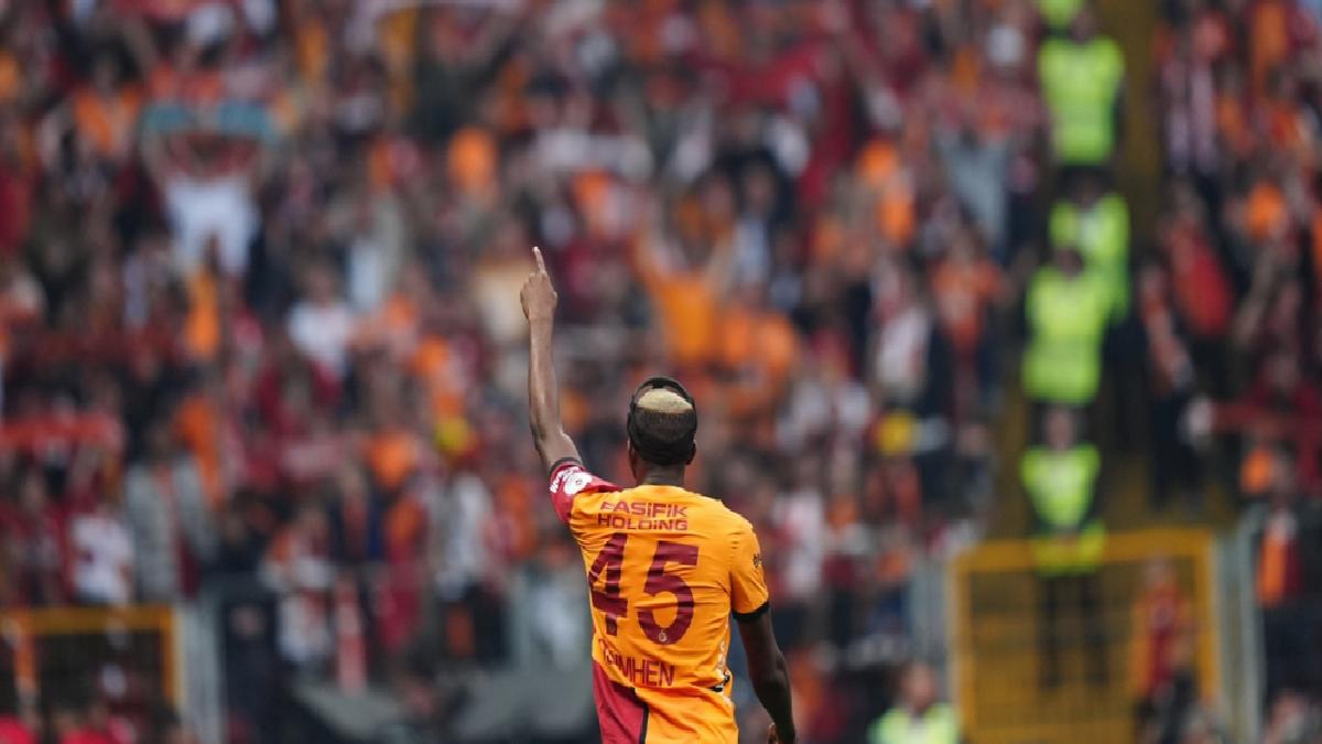Galatasaray’da gol anonsu Osimhen’in kızından