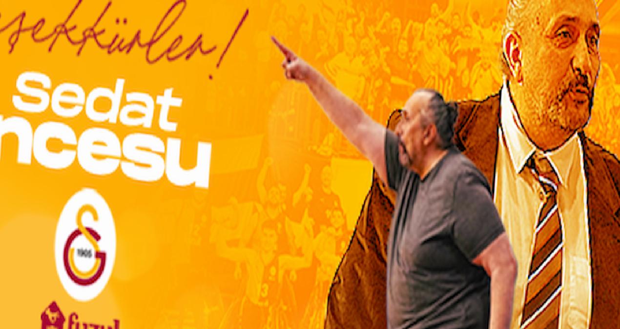 Galatasaray’dan Sedat İncesu’ya teşekkür