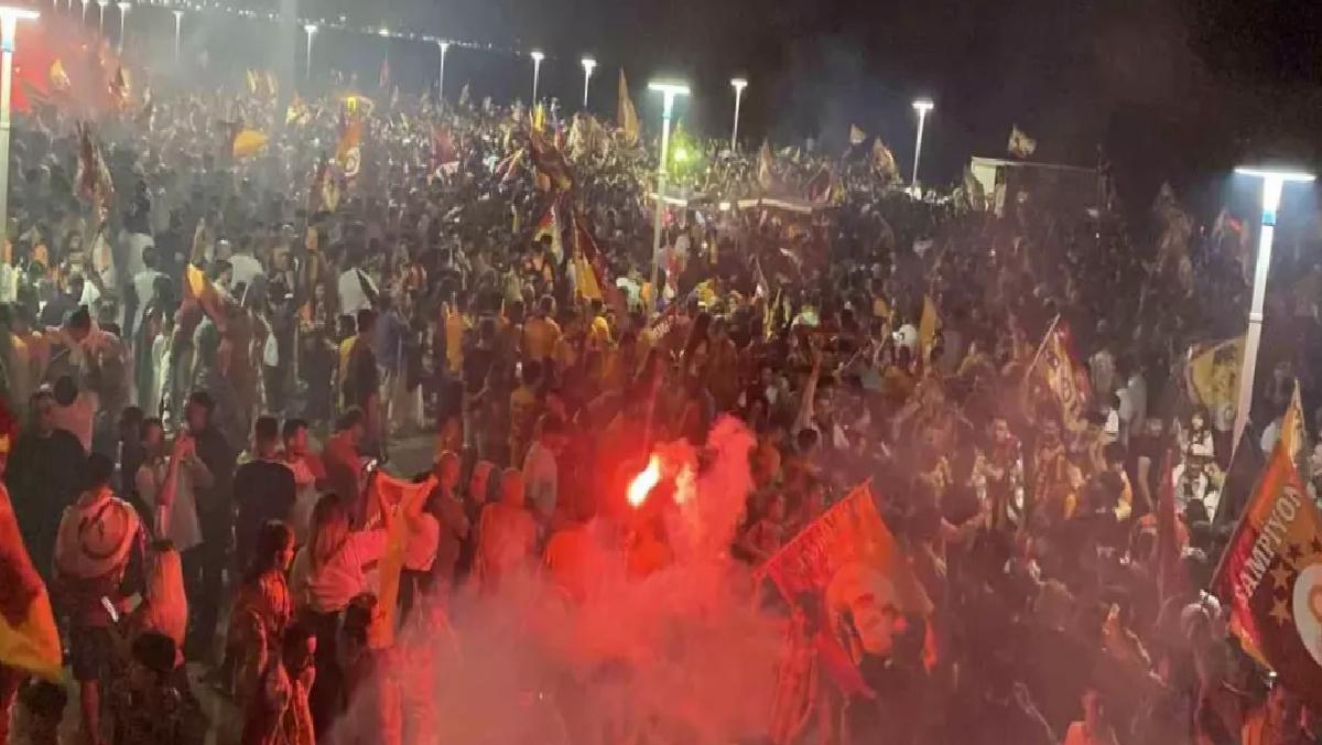 Galatasaray’ın Şampiyonluğu Mersin’de Kutlandı