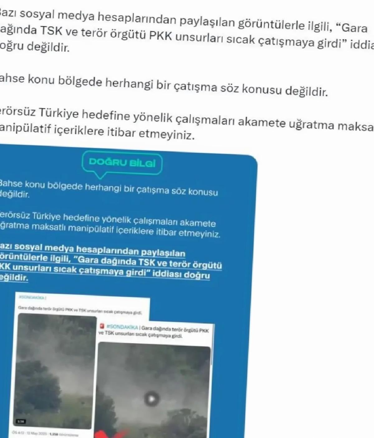 Gara’da Çatışma İddiası Yalanlandı