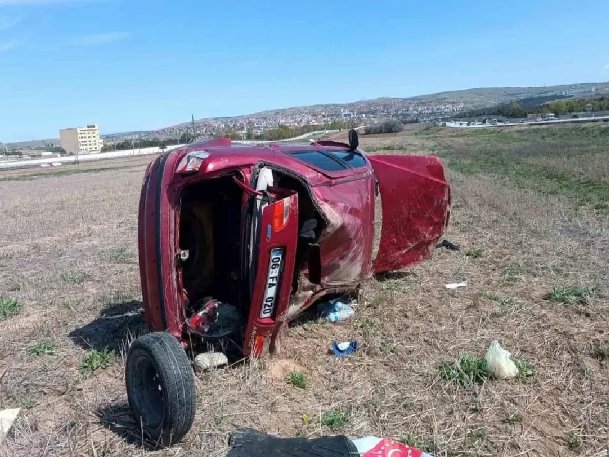 Gazetecinin Oğlu Kazada Yaralandı