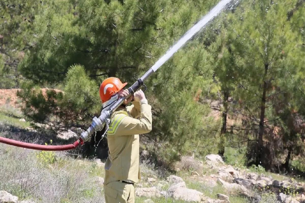 Gaziantep’te Orman Yangınları Tatbikatı