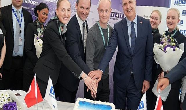 Gazipaşa-Alanya Havalimanı, Copenhagen Air Taxi’nin ilk uçuşunu karşıladı