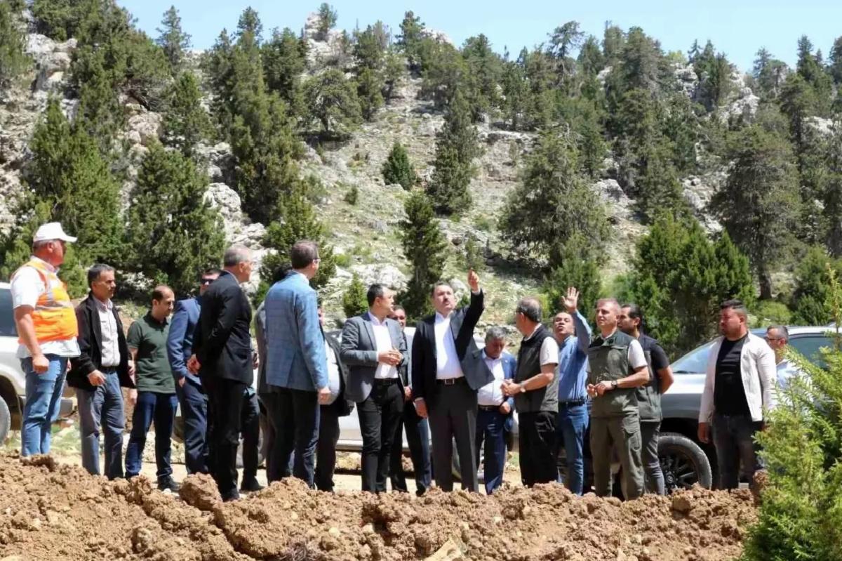 Gazipaşa-Kazancı-Ermenek Yolu Projesi’nde Çalışmalar Hız Kazandı