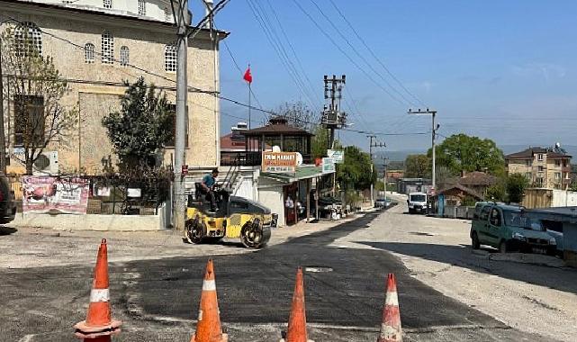 Gebze köylerinde hummalı yol çalışması