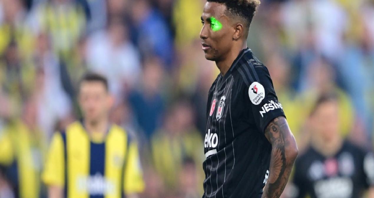 Gedson Fernandes’e lazer tutan taraftarın cezası belli oldu