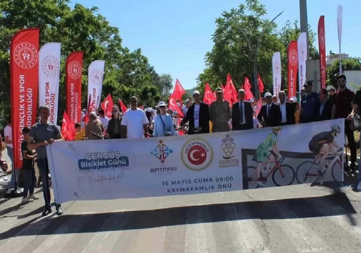 Gercüş’te Bisiklet Turu Etkinliği