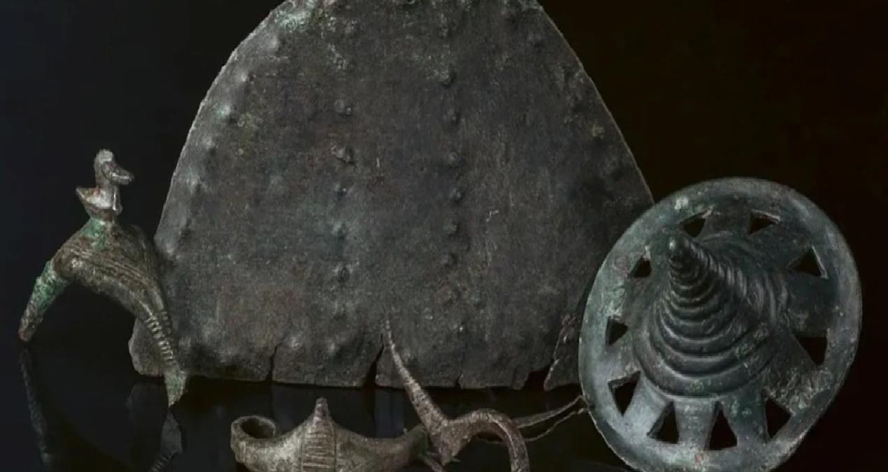 Gizemli volkanik tepede 3 bin 400 yıllık metal hazineler Ortaya Çıktı
