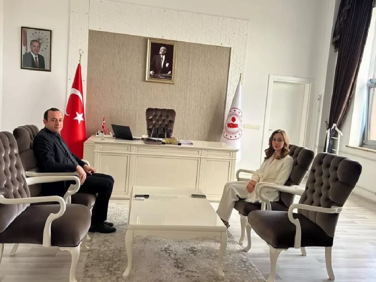Gökçebey Kaymakamı’ndan Korgun’a Ziyaret