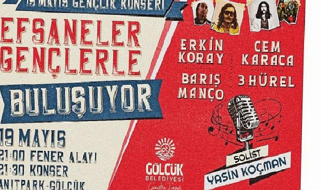 Gölcük’te 19 Mayıs Coşkusu Gençlik Konseri ile Katlanacak