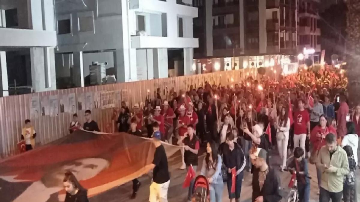 Gömeç’te Fener Alayı Coşkusu
