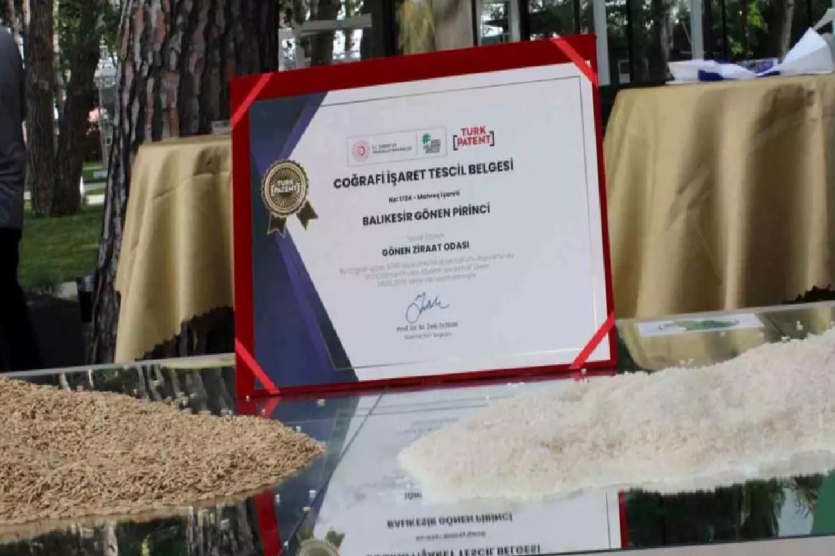 Gönen Pirinci Coğrafi İşaret Aldı