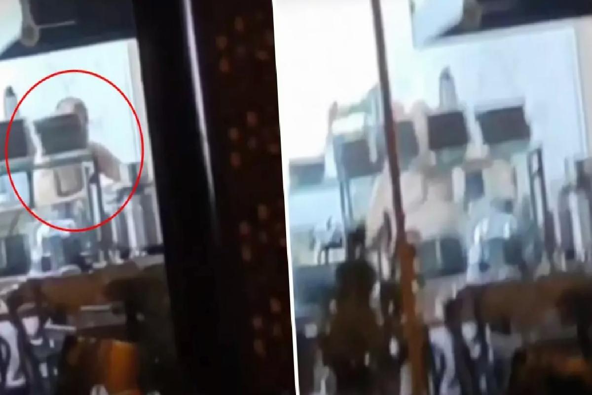 Görmediğimiz bir bu kalmıştı! Çorbacıda kaydedilen görüntüye bakar mısınız