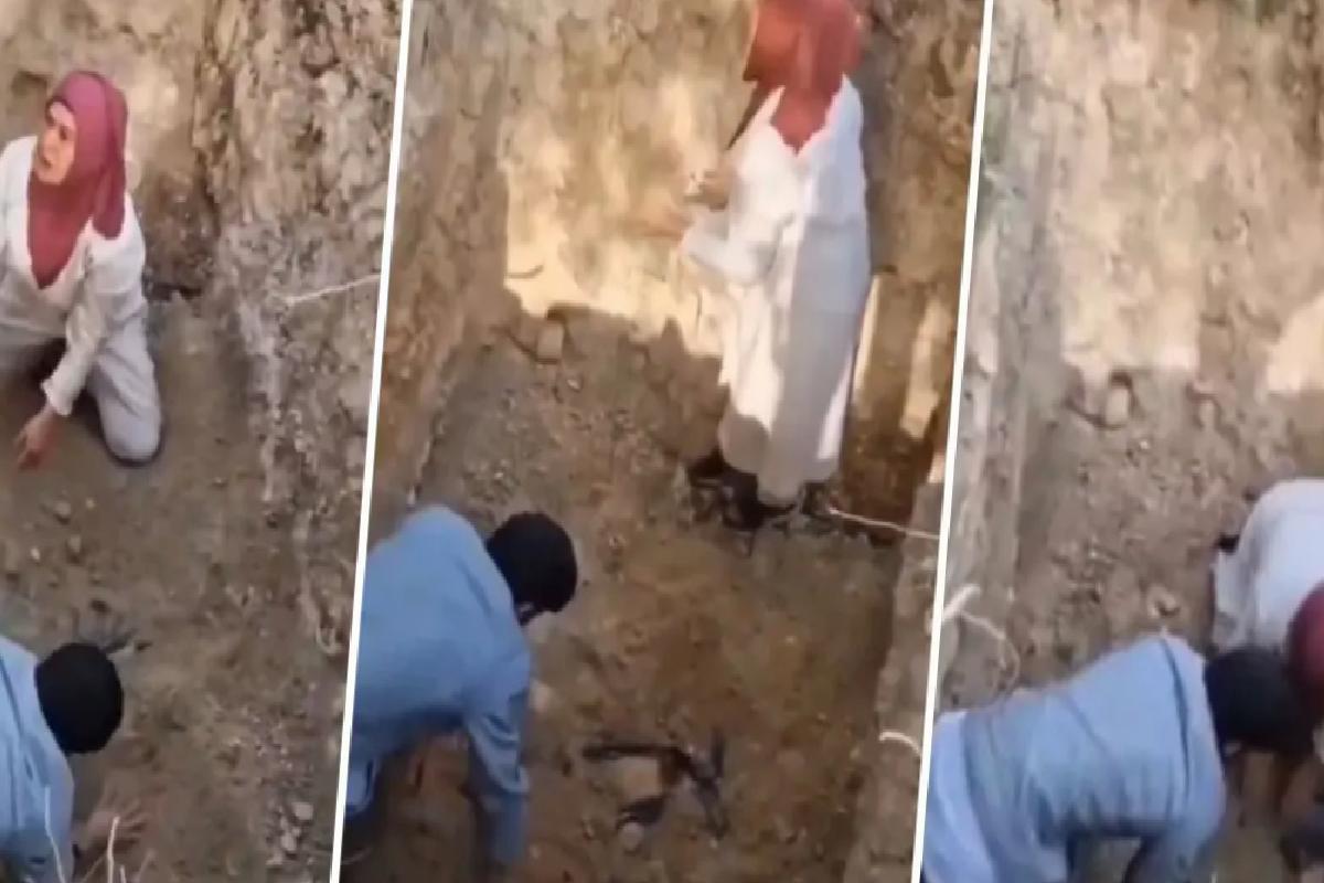 Görüntü Türkiye’den! Hastalıktan ve kuduzdan ölen köpeklerin mezarlarını açmaya kalktılar