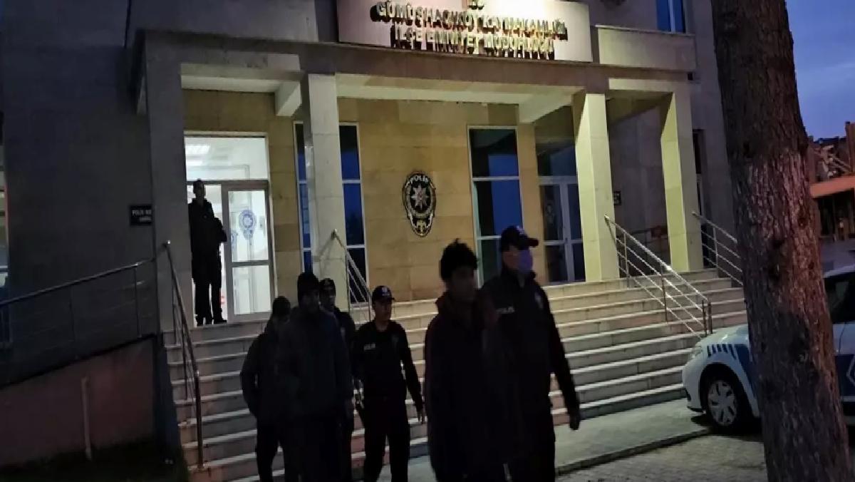 Gümüşhacıköy’de 5 Düzensiz Göçmen Yakalandı