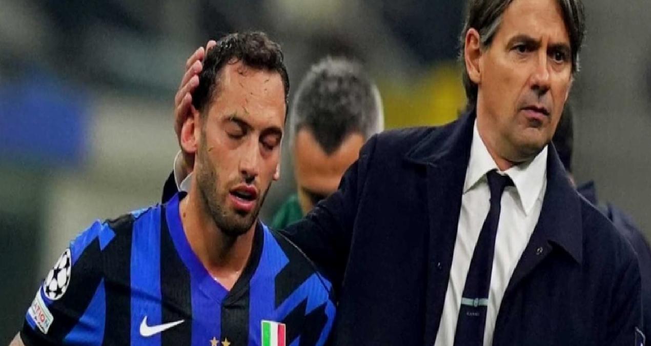 Hakan Çalhanoğlu ve Simone Inzaghi’ye ceza
