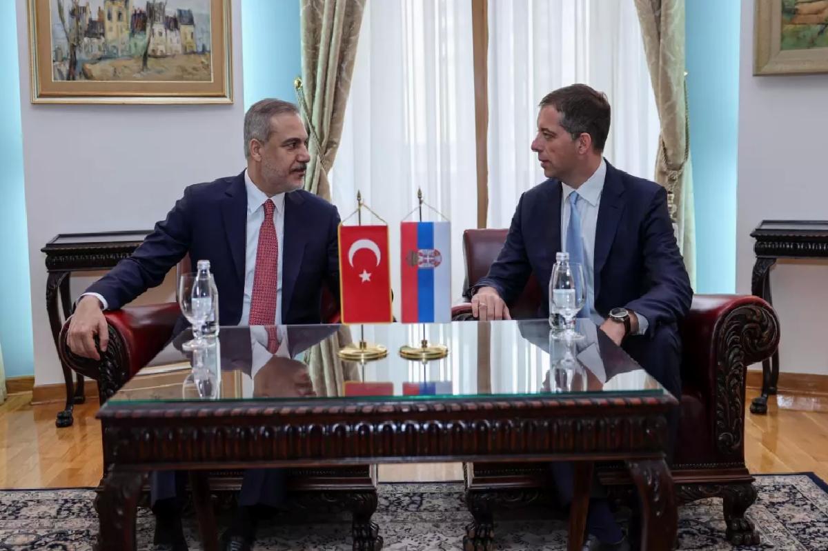 Hakan Fidan Belgrad’da