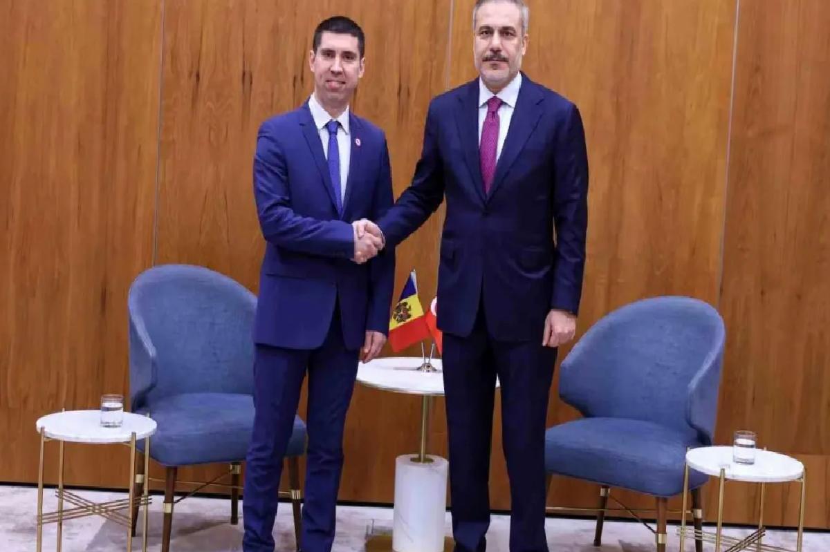 Hakan Fidan Moldova Dışişleri Bakanı ile Görüştü