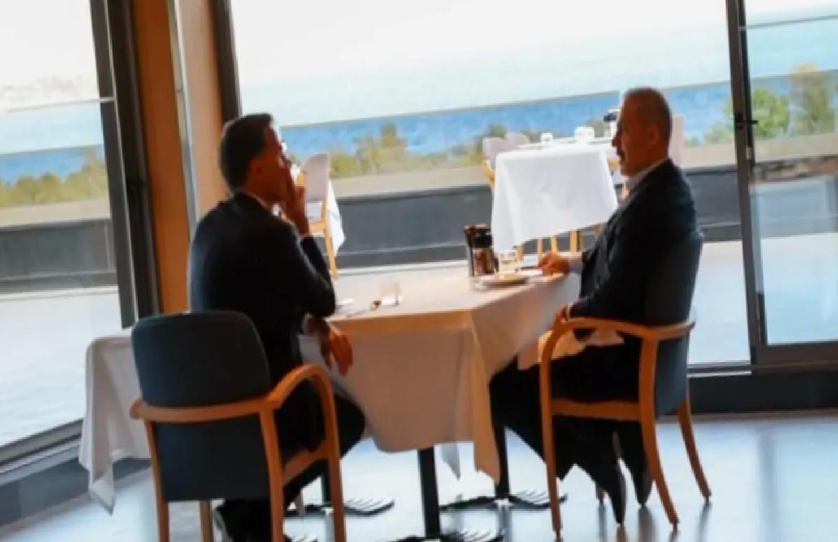 Hakan Fidan ve Mark Rutte Antalya’da Buluştu