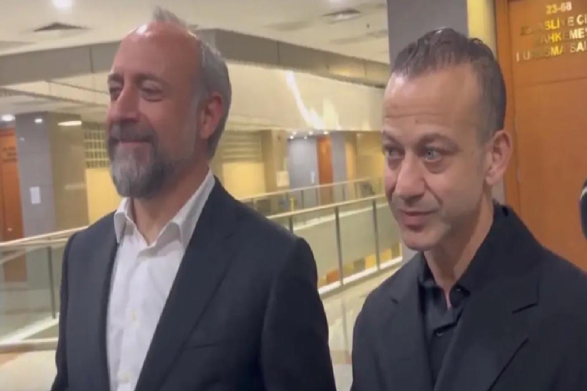 Halit Ergenç ve Rıza Kocaoğlu ‘yalan tanıklık’ iddiasıyla ilk kez hakim karşısında