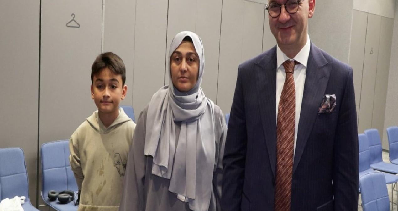 Hamileyken kanser olduğunu öğrendi, oğluna doktorunun adını verdi