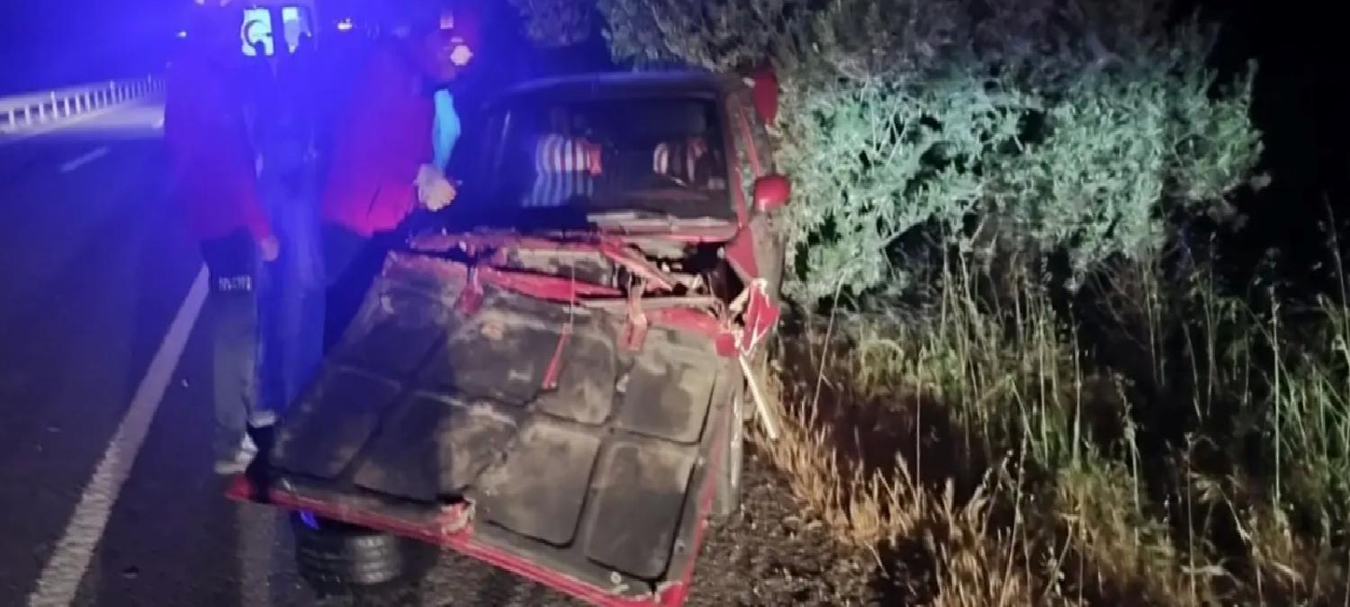 Havran’da Otomobil Devrildi: 4 Yaralı