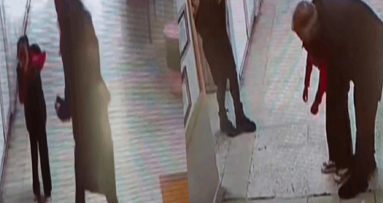 Heimlich manevrası yine hayat kurtardı: O anlar kamerada