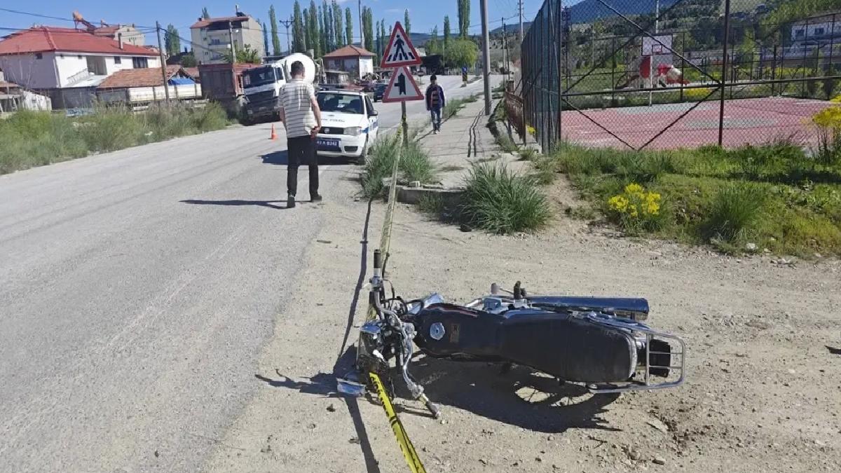 Hisarcık’ta Motosiklet Kazası: Genç Ağır Yaralandı