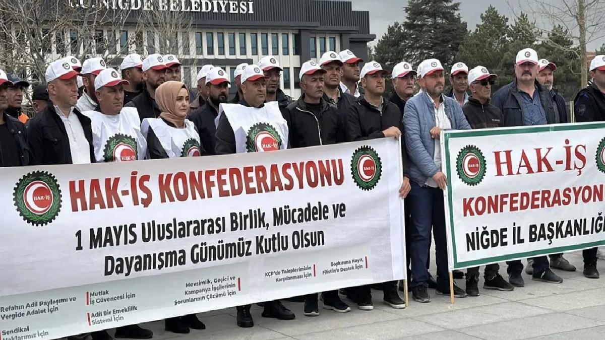 İç Anadolu’da 1 Mayıs Emek ve Dayanışma Günü kutlandı