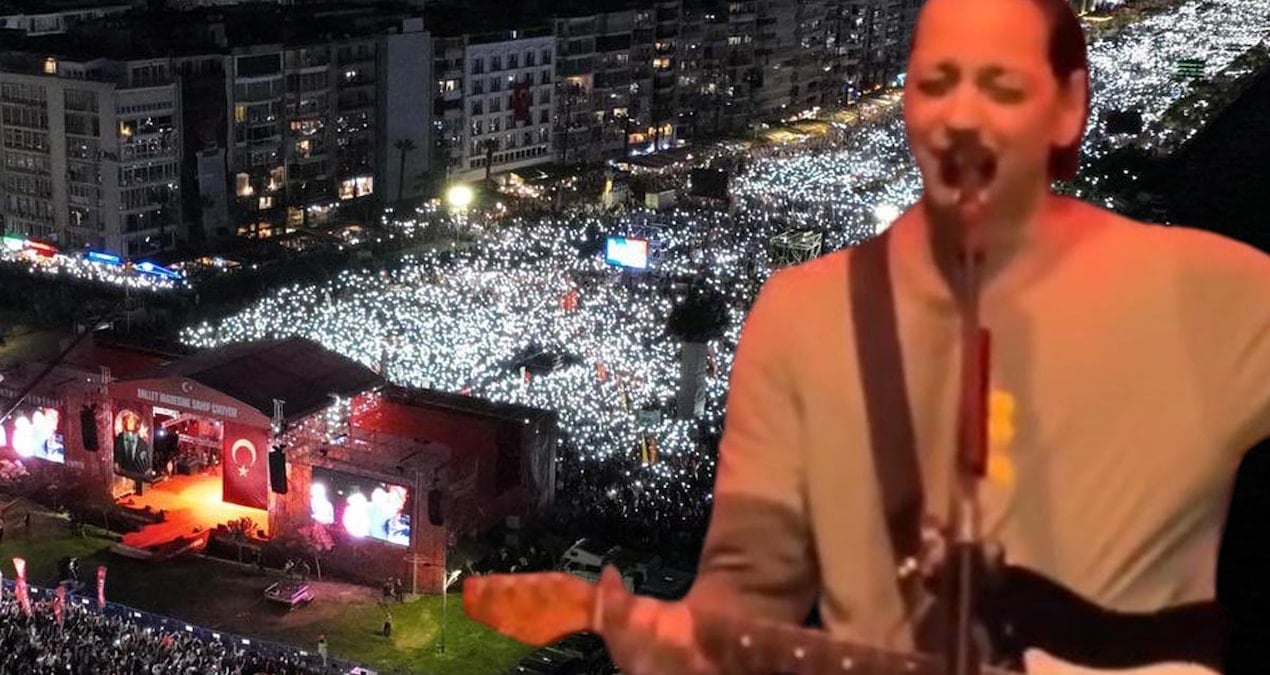 İhraç edilen teğmenler Duman konserine gitti! Kaan Tangöze sahneden teğmenleri selamladı
