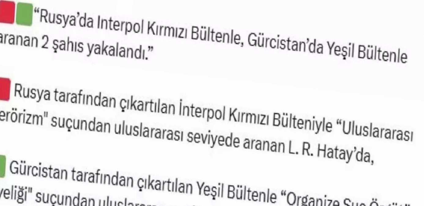 İki Suçlu Operasyonla Yakalandı