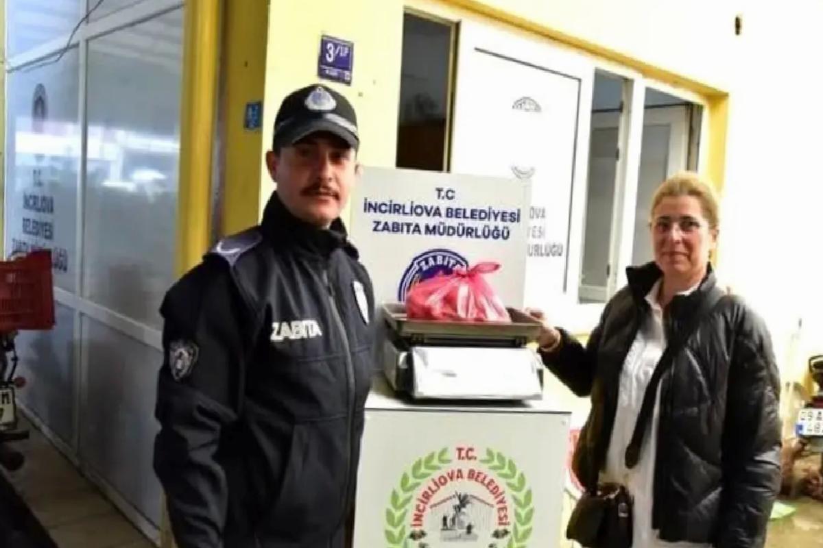 İncirliova’da Pazar Yerlerinde Tartı Kontrol Noktası Hizmeti
