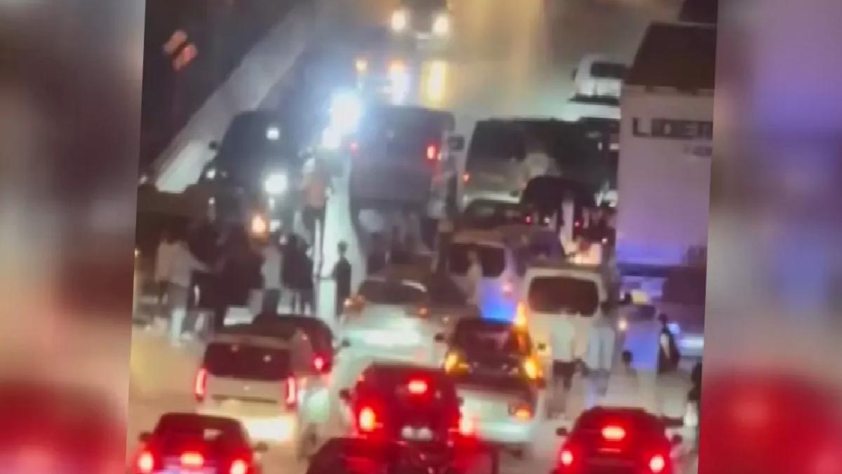 İnegöl’de Asker Uğurlamasında Kavga Çıktı