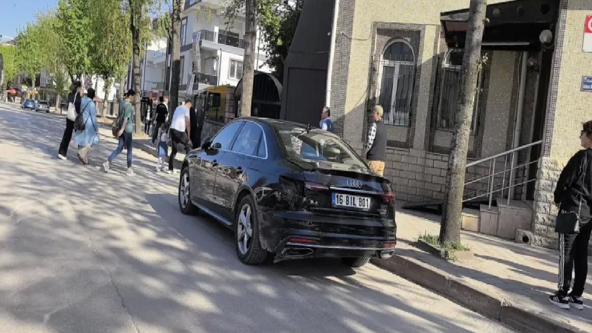 İnegöl’de Yaya Geçidinde Motosiklet Kazası