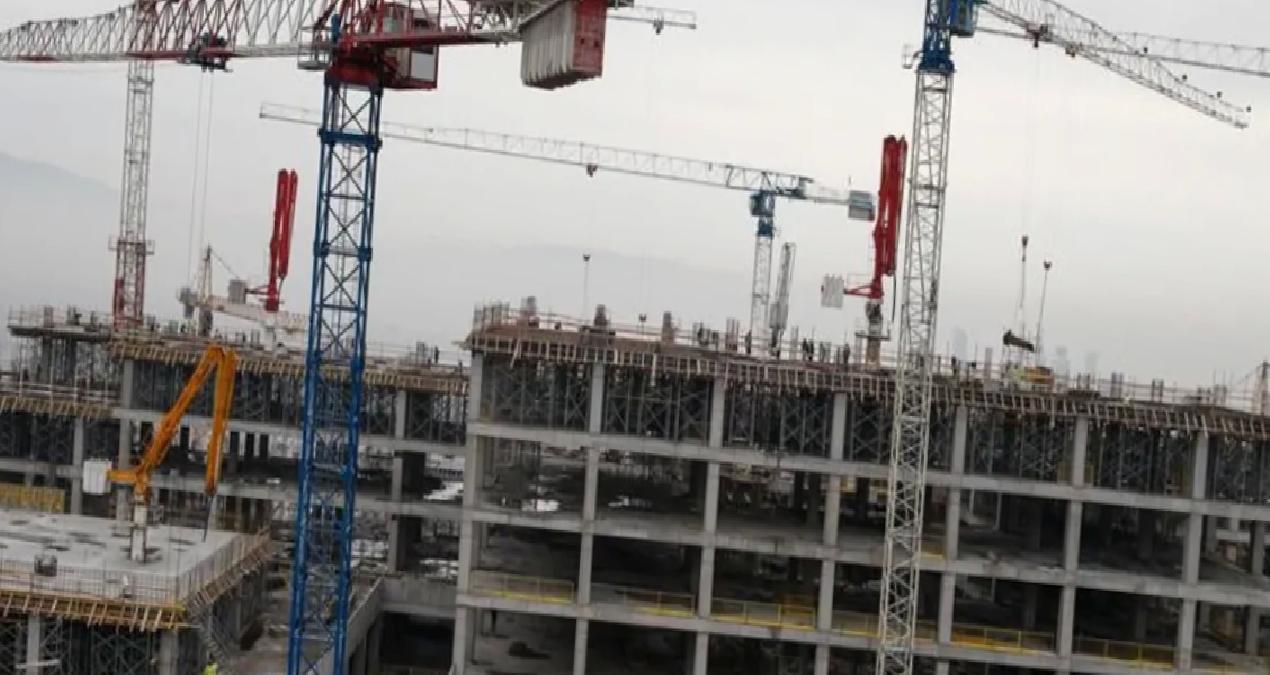 İnşaat üretim endeksi aylık bazda düştü