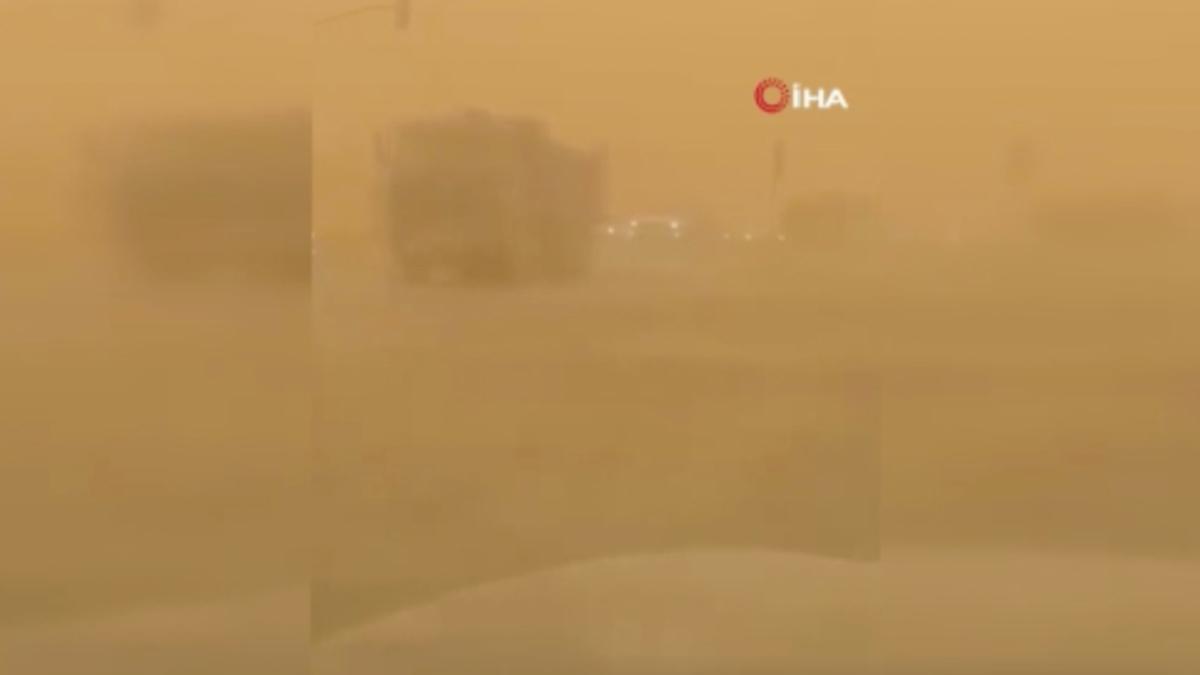 Irak’ta kum fırtınası etkili oldu