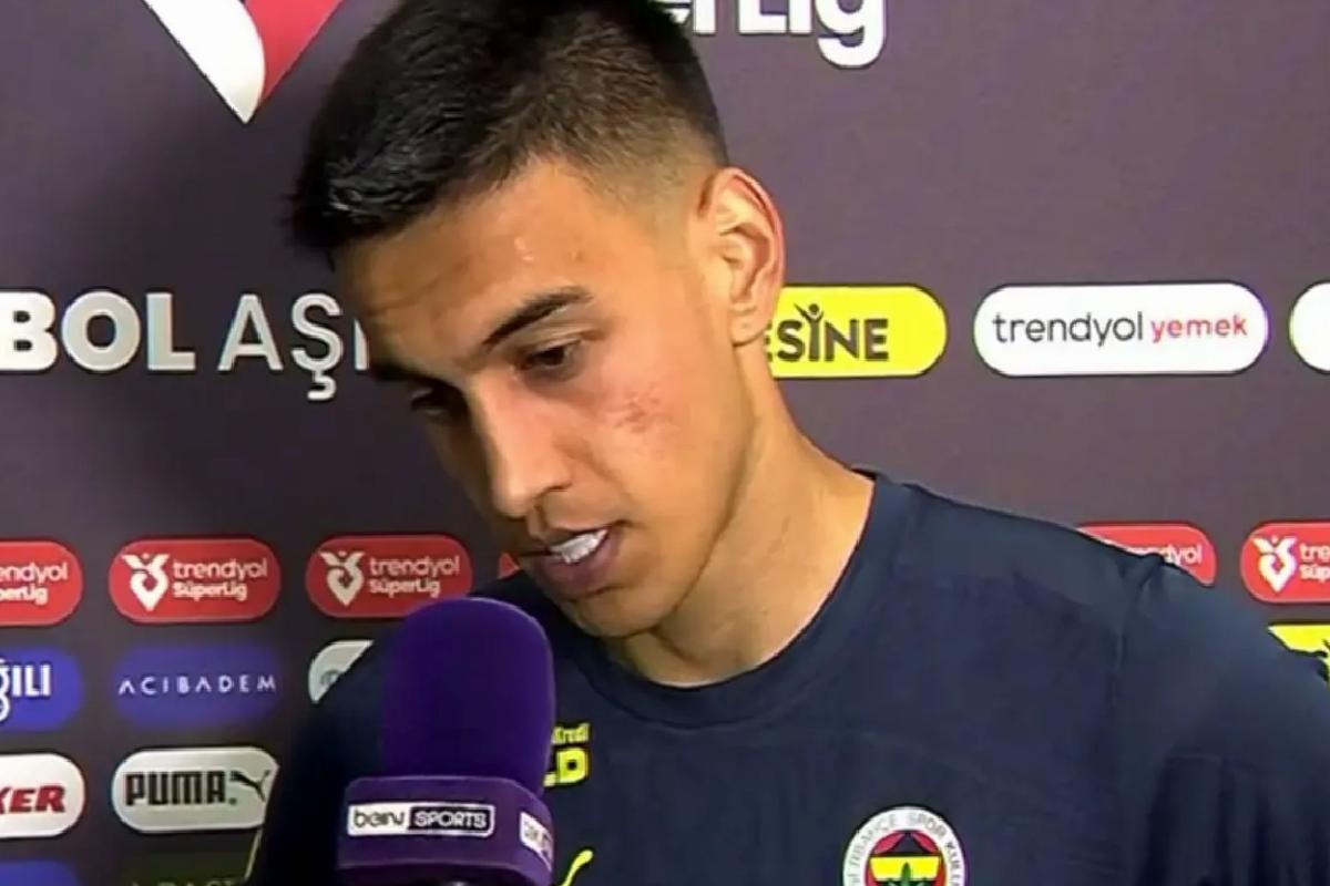İrfan Can Eğribayat Beşiktaş derbisi sonrası üzüntüden konuşamadı