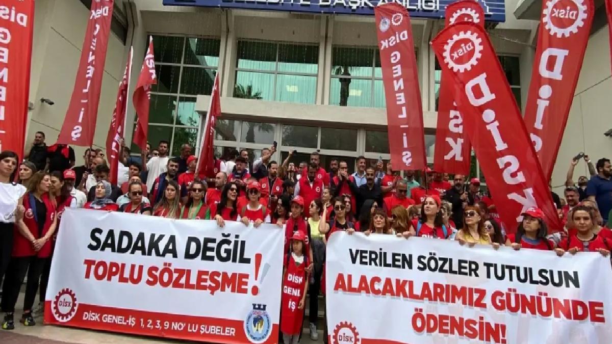 İşçiler Grev İlan Etti