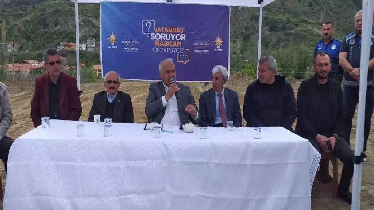 İskilip’te Vatandaşla Buluşma